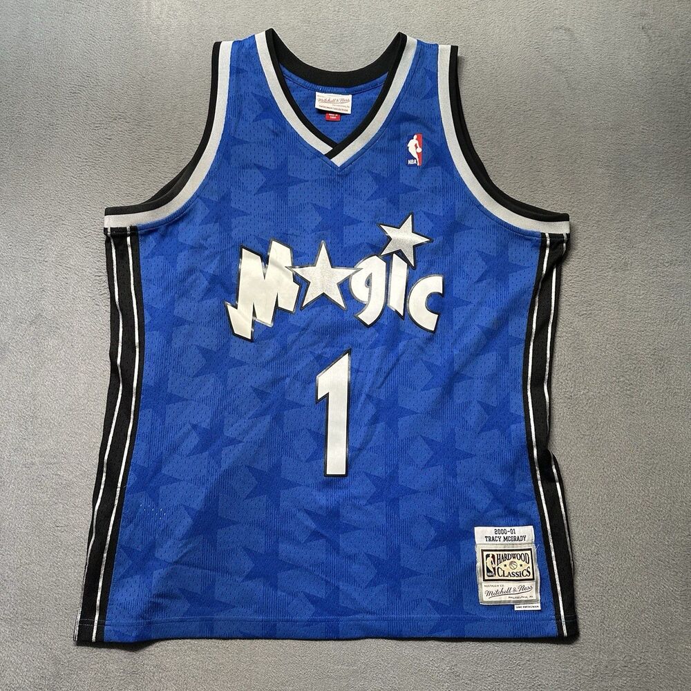 Mitchell Ness Tracy McGrady Orlando Magic Hardwood Jersey XL NBA Championship